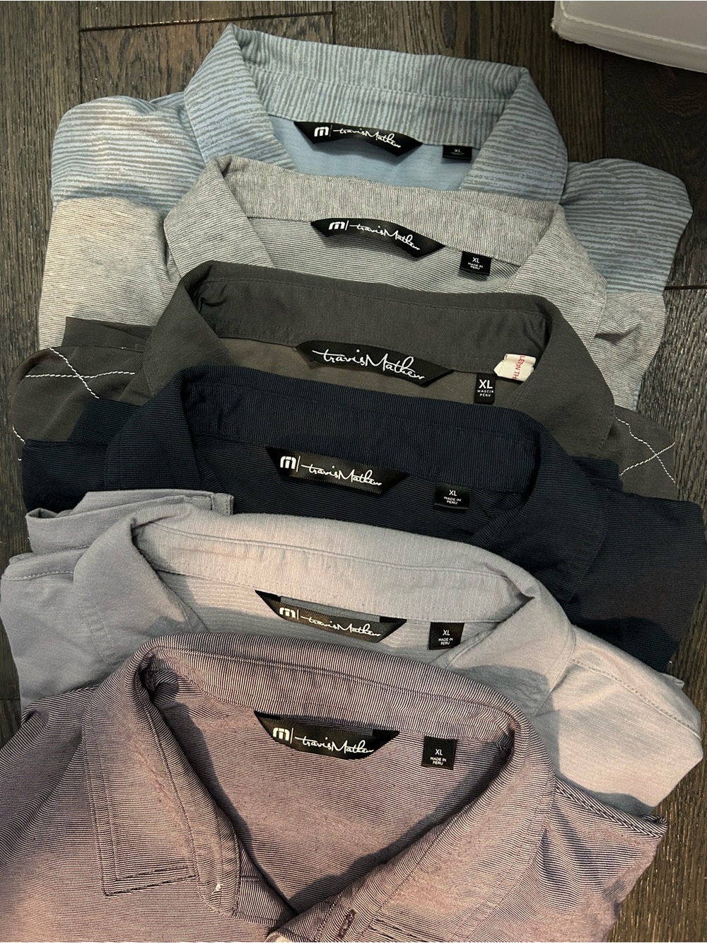 7x TravisMathew Golf Shirts (See Description)